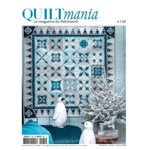 Quiltmania Magazine No 135 - Jan-Feb 2020