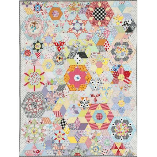 Smitten Quilt Pattern by Lucy Kingwell