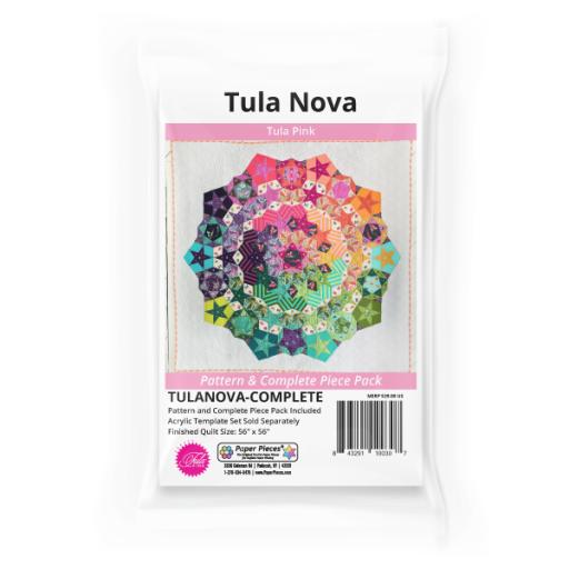 Tula Nova Quilt - Pattern & Complete Paper Pieces Pack -Tula Pink
