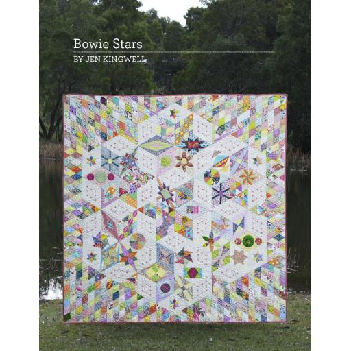 Bowie Stars Pattern Book by Jen Kingwell
